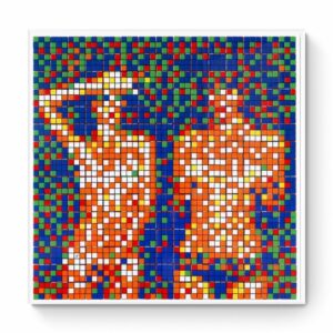INVADER (Né en 1969)  Rubik Country Lifes
