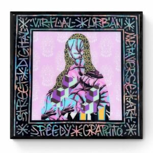 SPEEDY GRAPHITO (Né en 1961)  Mona Lisa (Premium Edition),2023