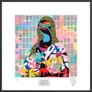 SPEEDY GRAPHITO (Né en 1961)  Mona Lisa Standard Edition,2023