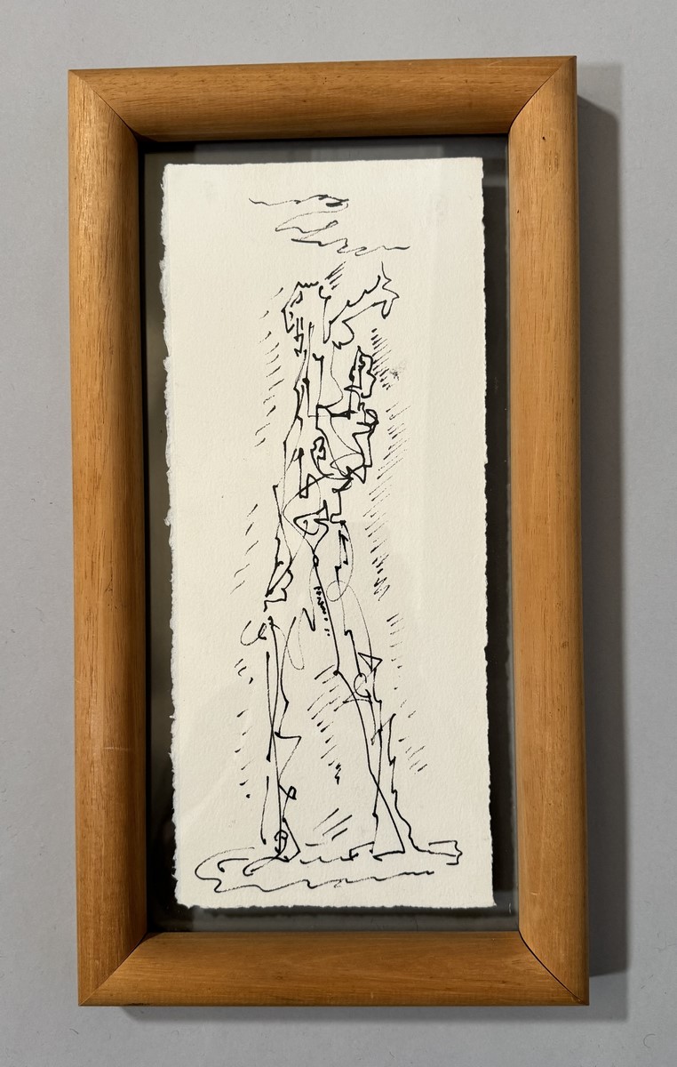 André MASSON (1896-1987). « Homme Totémique ». Vers 1970. - Image 3