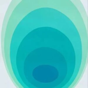 Jan KALAB (Né en 1978)  Vibrating Egg (Verde)