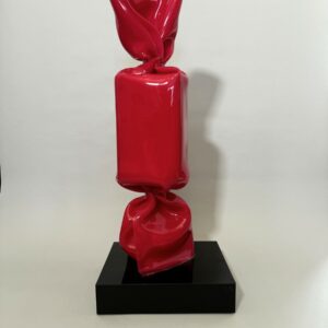 Laurence JENKELL ,dit JENK (Né e en 1965)  « Wrapping Bonbon rose » WR 015.2009.