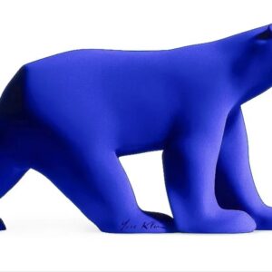 Yves KLEIN (1928-1962) et François POMPON (1855-1933), d’après.   Ours Pompon