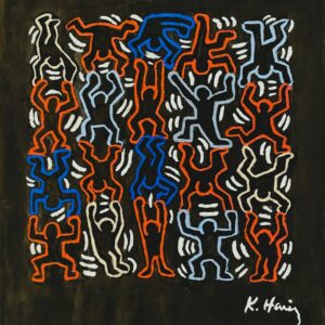 Keith HARING (1958-1990), Attribué à  Sans titre