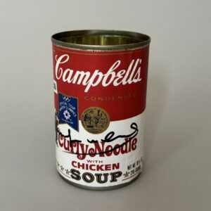Andy WARHOL (1928-1987), Attribué à.  Campbell’s Soup « Curly Noodle with Chicken »