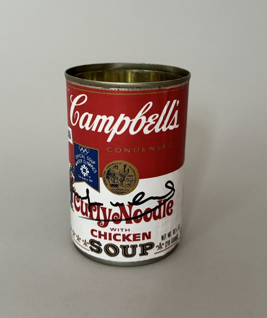 Andy WARHOL (1928-1987), Attribué à. Campbell’s Soup « Curly Noodle with Chicken »