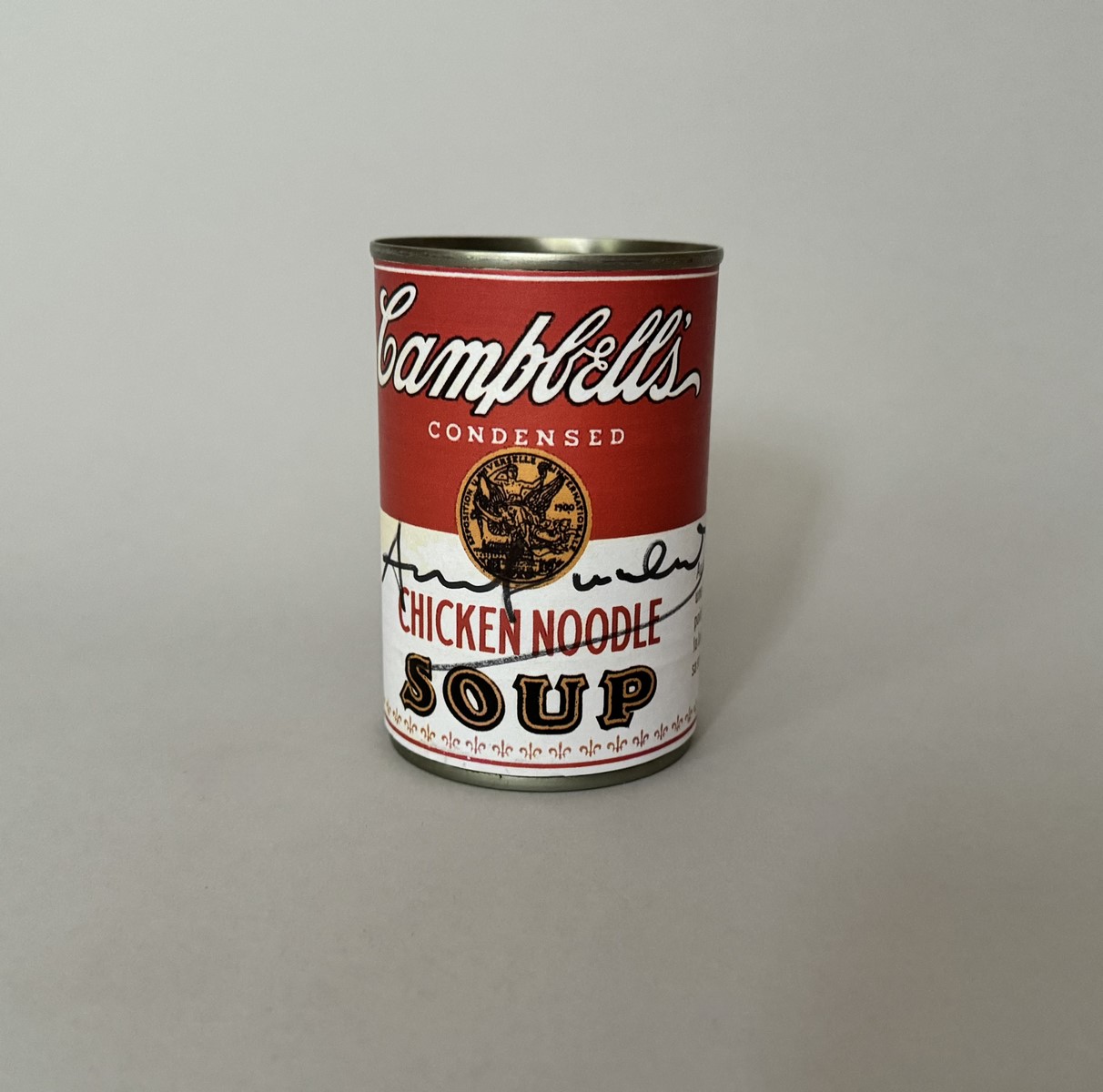 Andy WARHOL (1928-1987), Attribué à. Campbell’s Soup « Chicken Noodle Soup ».