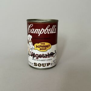 Andy WARHOL (1928-1987), Attribué à.  Campbell’s Soup « Vegetable ».