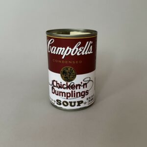 Andy WARHOL (1928-1987), Attribué à.  Campbell’s Soup « Chicken’n Dumplings ».