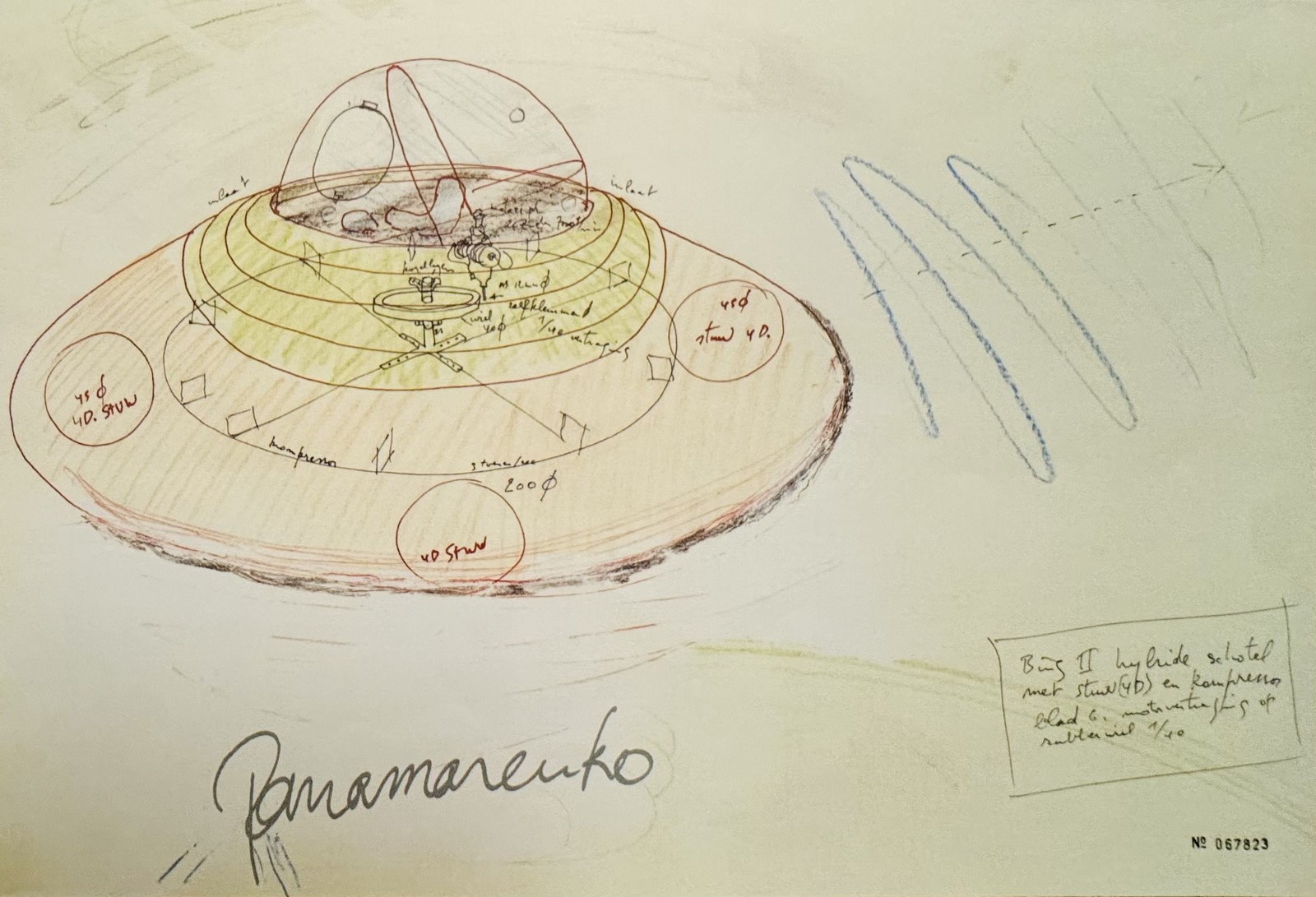 PANAMARENKO (Né en 1940), D’APRES. Bing II.