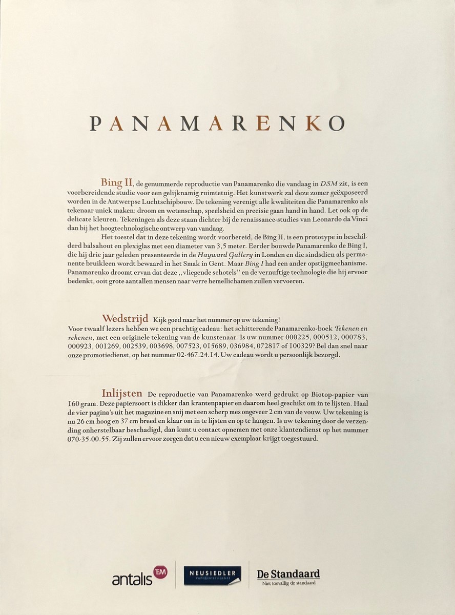 PANAMARENKO (Né en 1940), D’APRES. Bing II. – Image 2