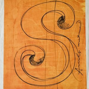 Andy WARHOL (1928-1987), Attribué à.  One Dollar.