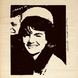 Andy WARHOL (1928-1987), Attribué à.  Jacky Kennedy.