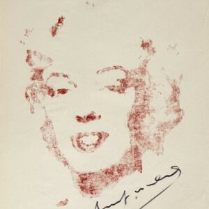 Andy WARHOL (1928-1987), Attribué à.  Marylin Monroe.