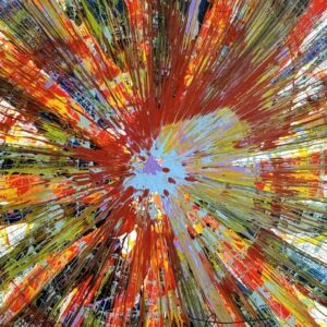 Damien HIRST (Né en 1965), Attr.à.  Sans titre, 2009.