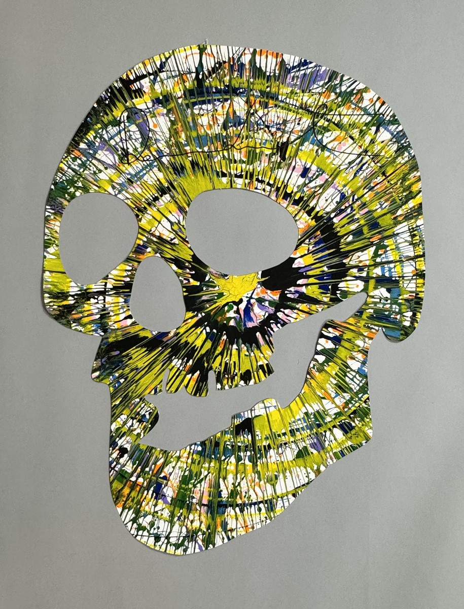 Damien HIRST (Né en 1965), Attr.à. Skull, 2009.