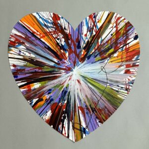 Damien HIRST (Né en 1965),Attr.à.  Heart, 2009.