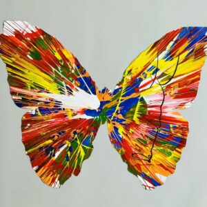 Damien HIRST (Né en 1965),Attr.à.  Butterfly, 2009.