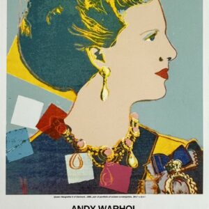 Andy WARHOL (1930 - 1987), D’Après. Queen Margrethe II of Denmark from the series "Reigning Queens", 1985.