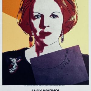 Andy WARHOL (1930 - 1987), D’Après.   Queen Beatrix of the Netherlands, from the series "Reigning Queens", 1985.