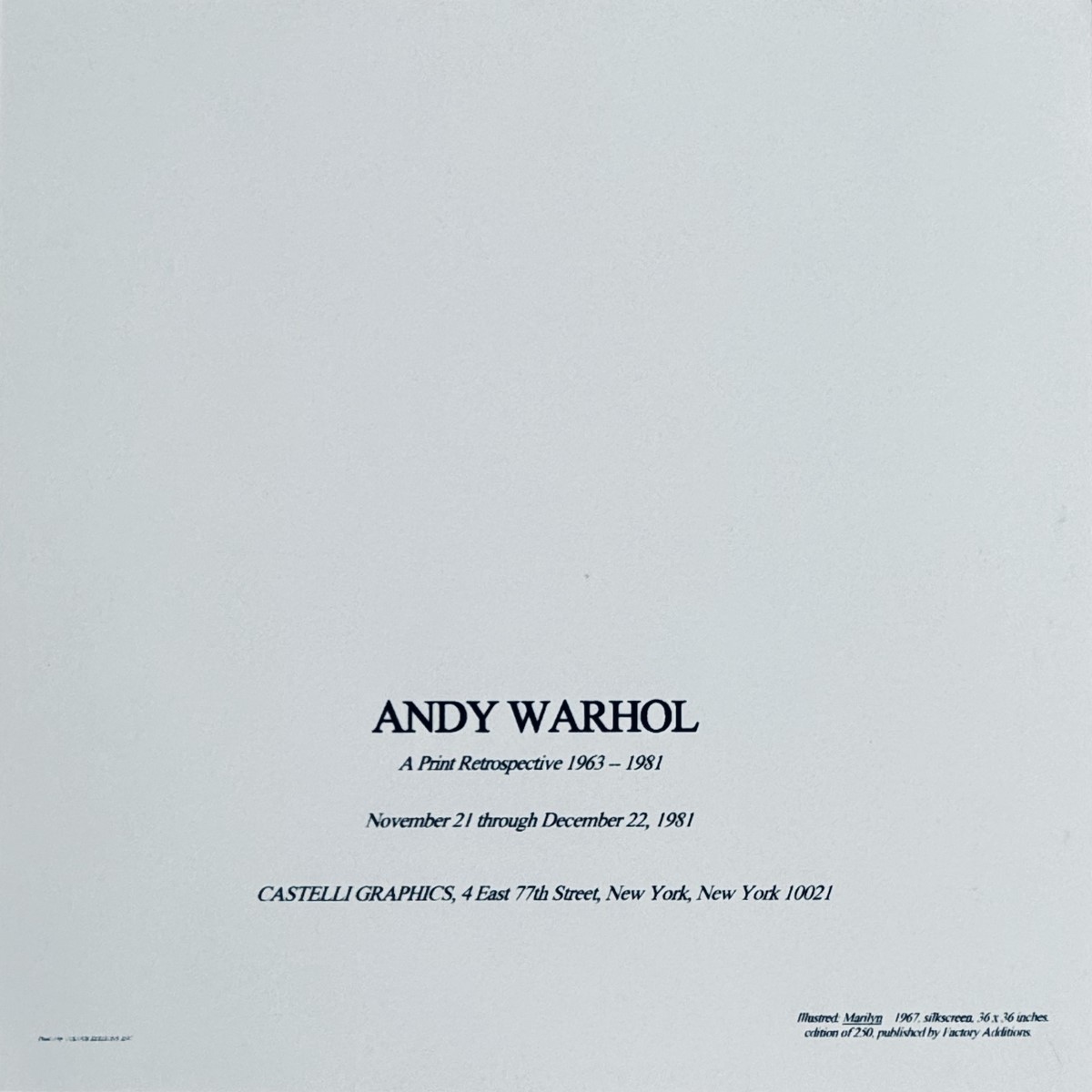 Andy WARHOL (1930 - 1987), D’Après. Marilyn. - Image 2