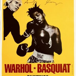 Andy WARHOL (1928-1987) et Jean-Michel BASQUIAT (1960-1988), D’Après.  « PALLADIUM »