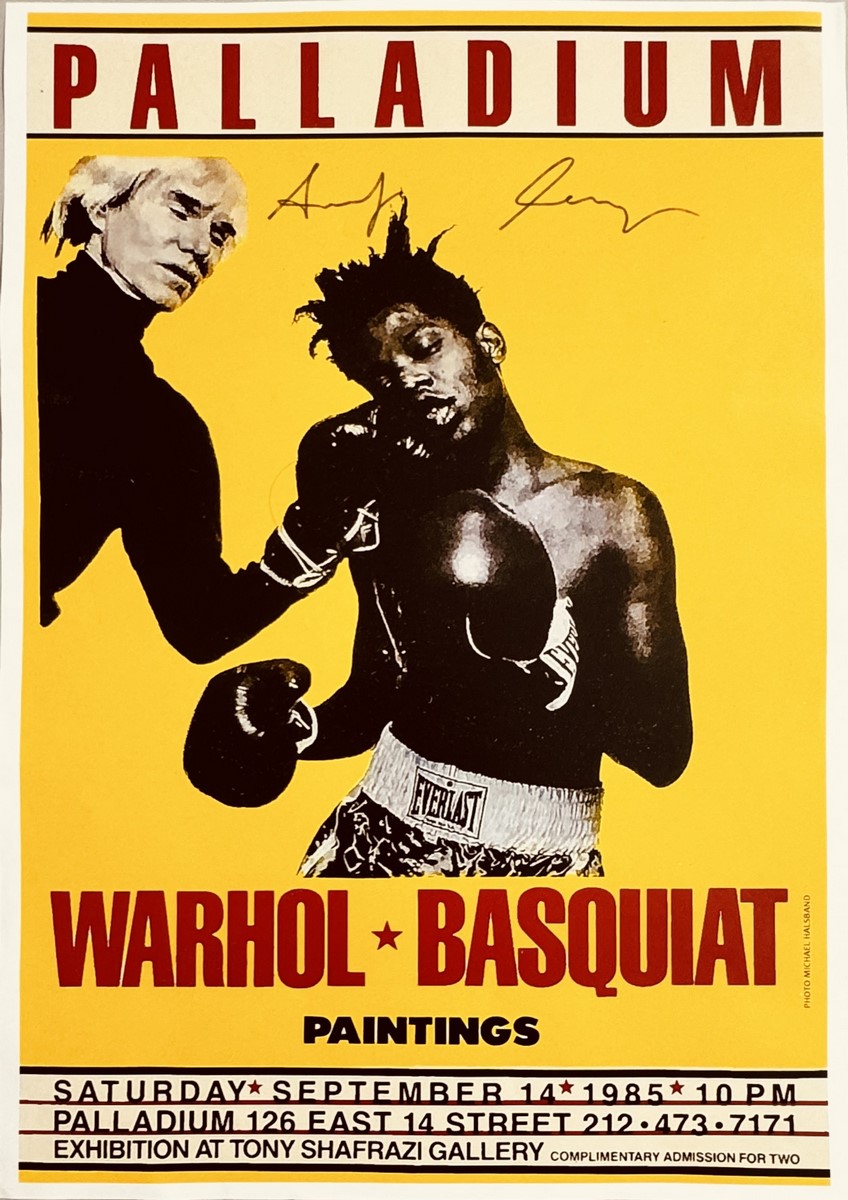 Andy WARHOL (1928-1987) et Jean-Michel BASQUIAT (1960-1988), D’Après. « PALLADIUM »