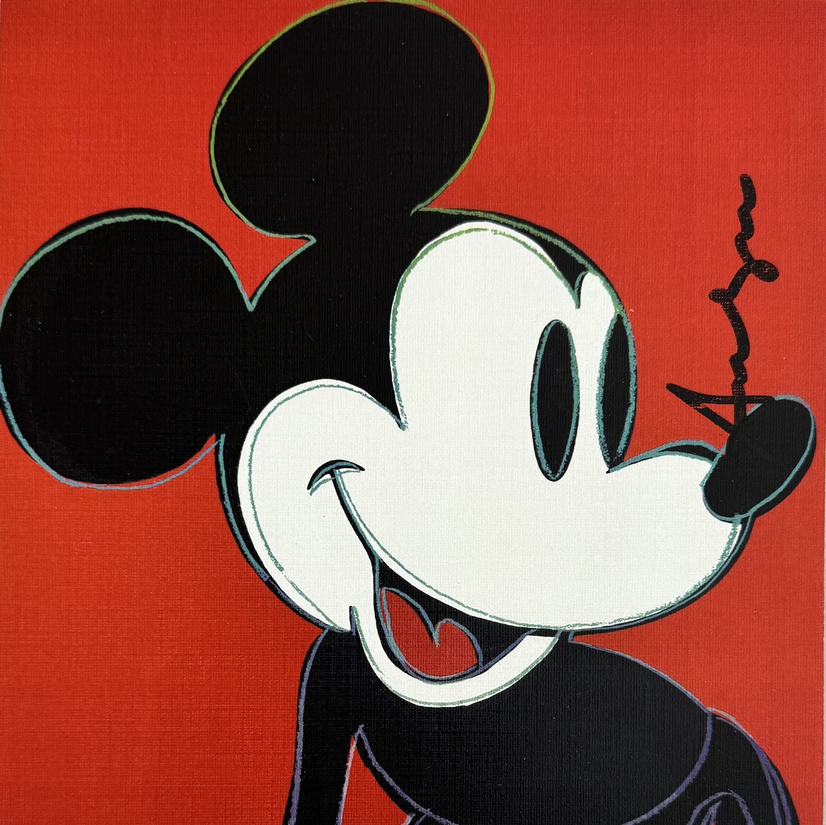 Andy WARHOL (1928-1987), d'après. Mickey Mouse.