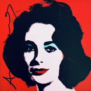 Andy WARHOL (1928-1987), d'après.  Liz Taylor,1964.