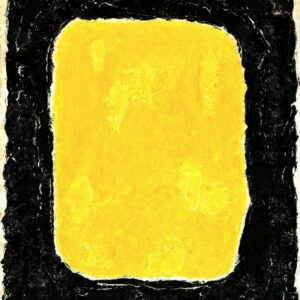 Bram BOGART (1921-2012)  Jaune et noir, 1966.