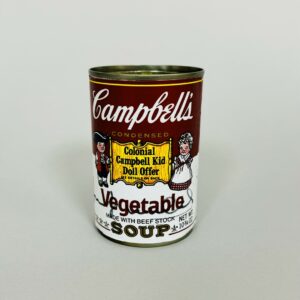 Andy WARHOL (1928-1987), Attribué à.  Campbell’s Soup « Vegetable ».
