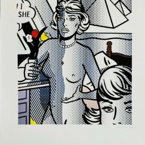 Roy LICHTENSTEIN (1923-1997), D'Après.  Nude.