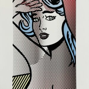 Roy LICHTENSTEIN (1923-1997), D'Après.  Girl.