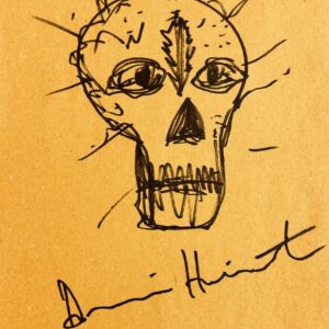 Damien HIRST (Né en 1965), Attribué à.  Skull.