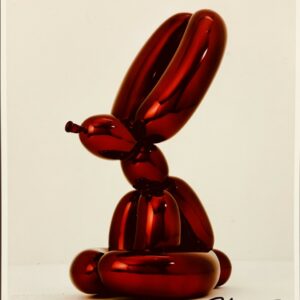 Jeff KOONS (Né en 1955), Attribué à.  Balloon Rabit.