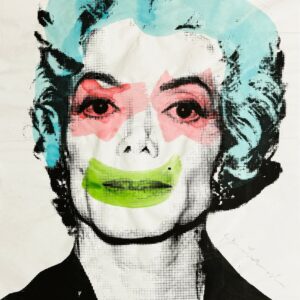 Mr. BRAINWASH (Né en 1966)   Michael Jackson.