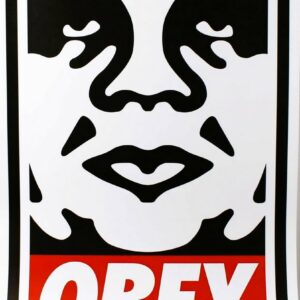 Shepard FAIREY dit OBEY (Né en 1970)  Obey Icon.