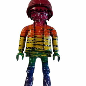 NINJARED  Playmobil splash black color, 2022.