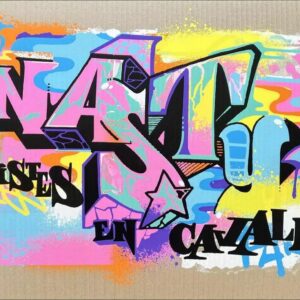 NASTY (Né en 1974)  Artiste en cavale, circa 2022