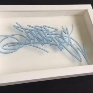 JONONE (Né en 1963)  Blue Signature, 2018.