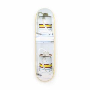 Jeff KOONS (Né en 1955)  Skateboard en bois.