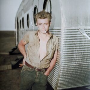 ANONYME - JAMES DEAN.  Photographie de presse.