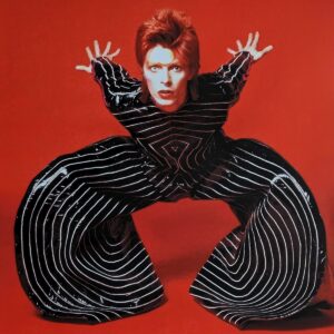 ANONYME- DAVID BOWIE.  Photographie de presse.