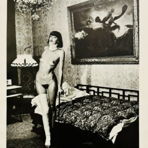 Helmut NEWTON (1920-2004)  Jenny Kapitän-Pension Dorian, Berlin,1977,,.