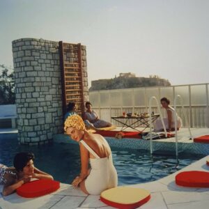 Slim AARONS (1916-2006)  Penthouse Pool.