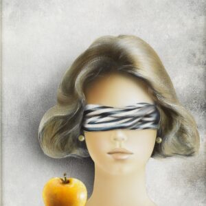 Alain GENEAU (Né en 1935) La devineuse.