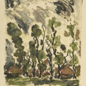 Bonaventure FIEULLIEN (1903-1976) L’août en Flandre, 1959