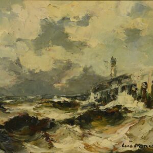 Luc KAISIN (1901-1963) Vue d’Ostende.