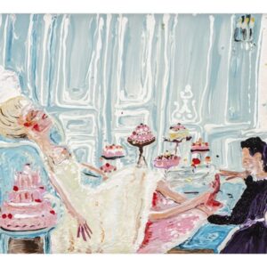 Genieve FIGGIS (Né en 1972)  Marie Antoinette's cakes.