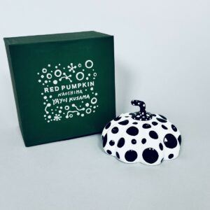 Yayoi KUSAMA (Né en 1929), D’Après Naoshima Pumpkin White & Black.